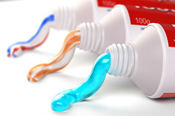 Image of toothpastes.