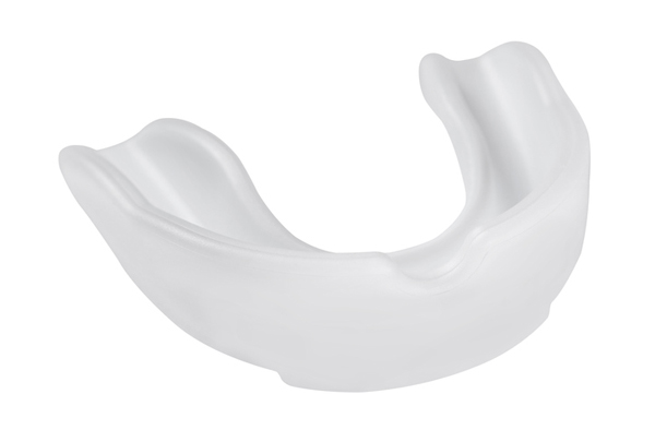 Example of the type of mouthguard that can be purchased at Riverwind Dental in Richmond, VA